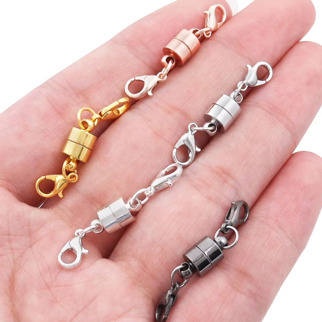 5Sets/Lot Magnetic Clasps With – Jewelry Making Kit For Adults recenzja i cena