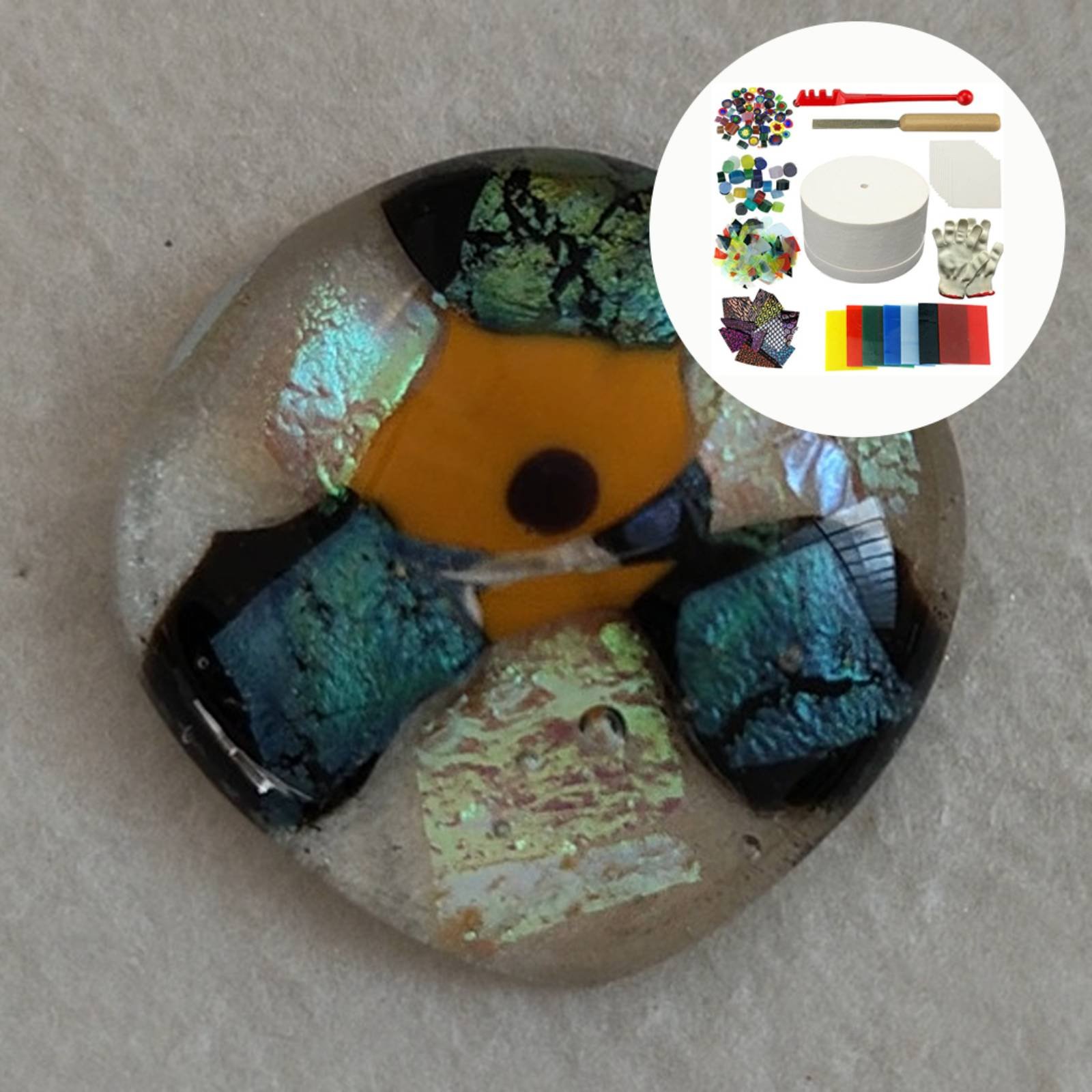 10 Pieces Microwave Glass Fusi – Jewelry Making For Beginners recenzja i cena