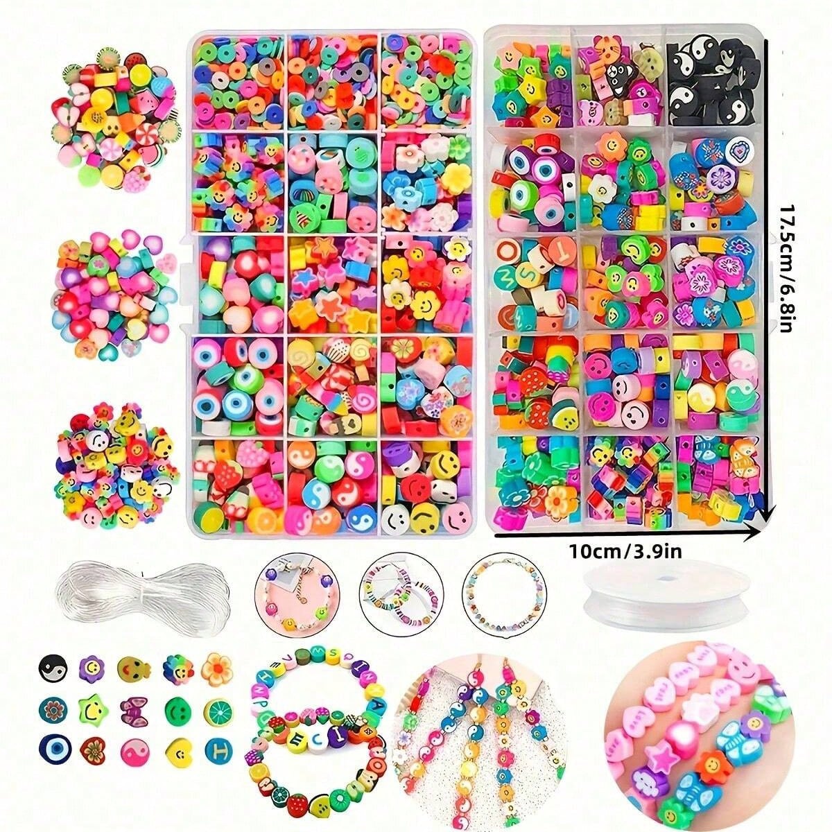 1450/1200/250pcs Polymer Clay  – Jewelry Making Organizer recenzja i cena