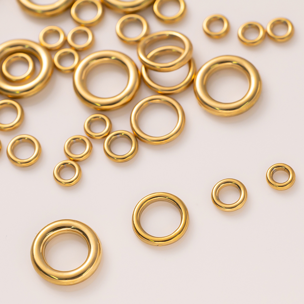 10pcs Stainless Steel Gold O R – Jewelry Making Jump Rings recenzja i cena