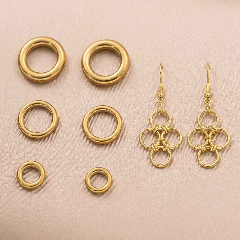 20pcs Stainless Steel Soldered – Jewelry Making Jump Rings recenzja i cena