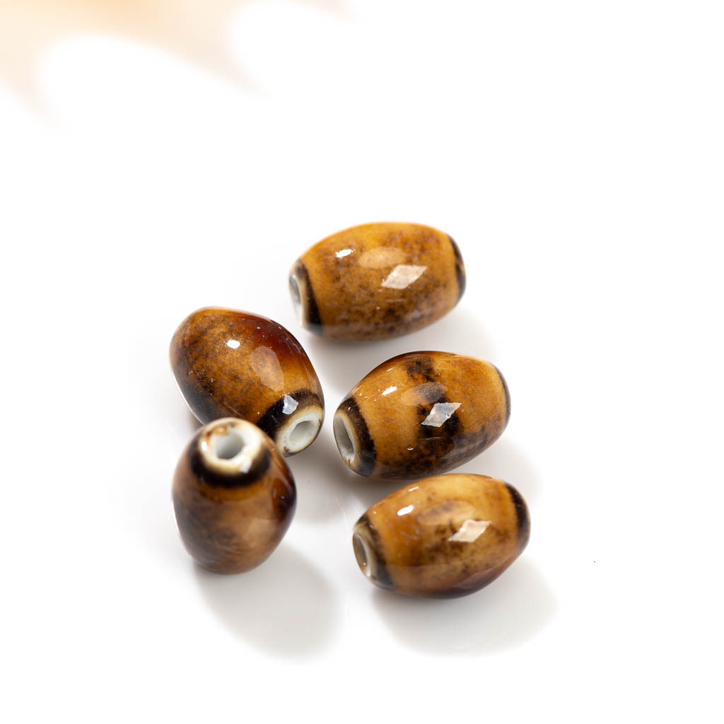 5pcs 20mm  Bucket Ceramic Bead – Jewelry Making Amazon recenzja i cena