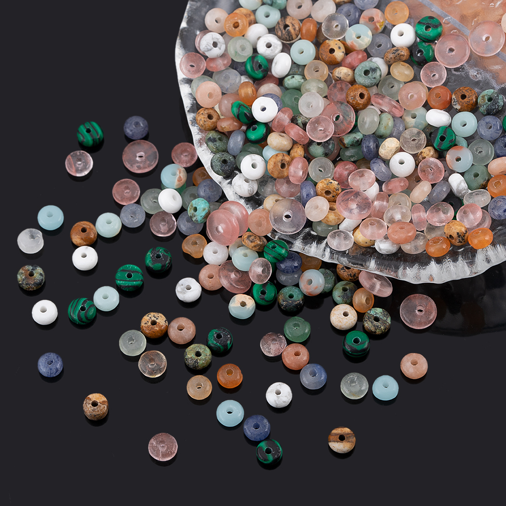 160pcs 4mm Natural Stone Abacu – Jewelry Making With Stones recenzja i cena