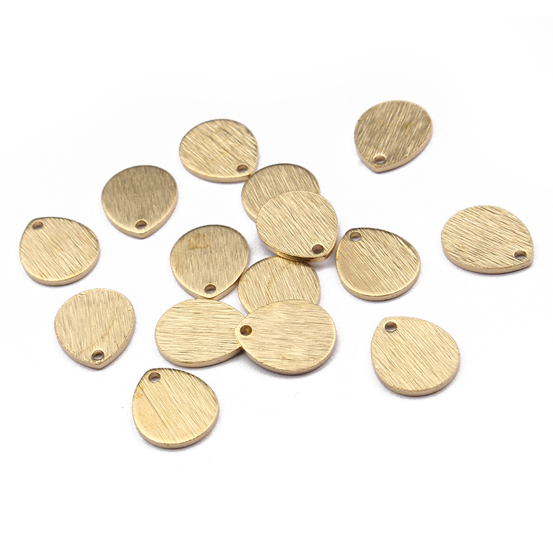40Pcs Raw Brass Hammered Textu – Jewelry Making Hammer recenzja i cena