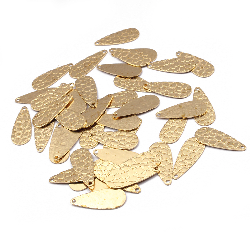 40Pcs Raw Brass Hammered Textu – Jewelry Making Hammer recenzja i cena