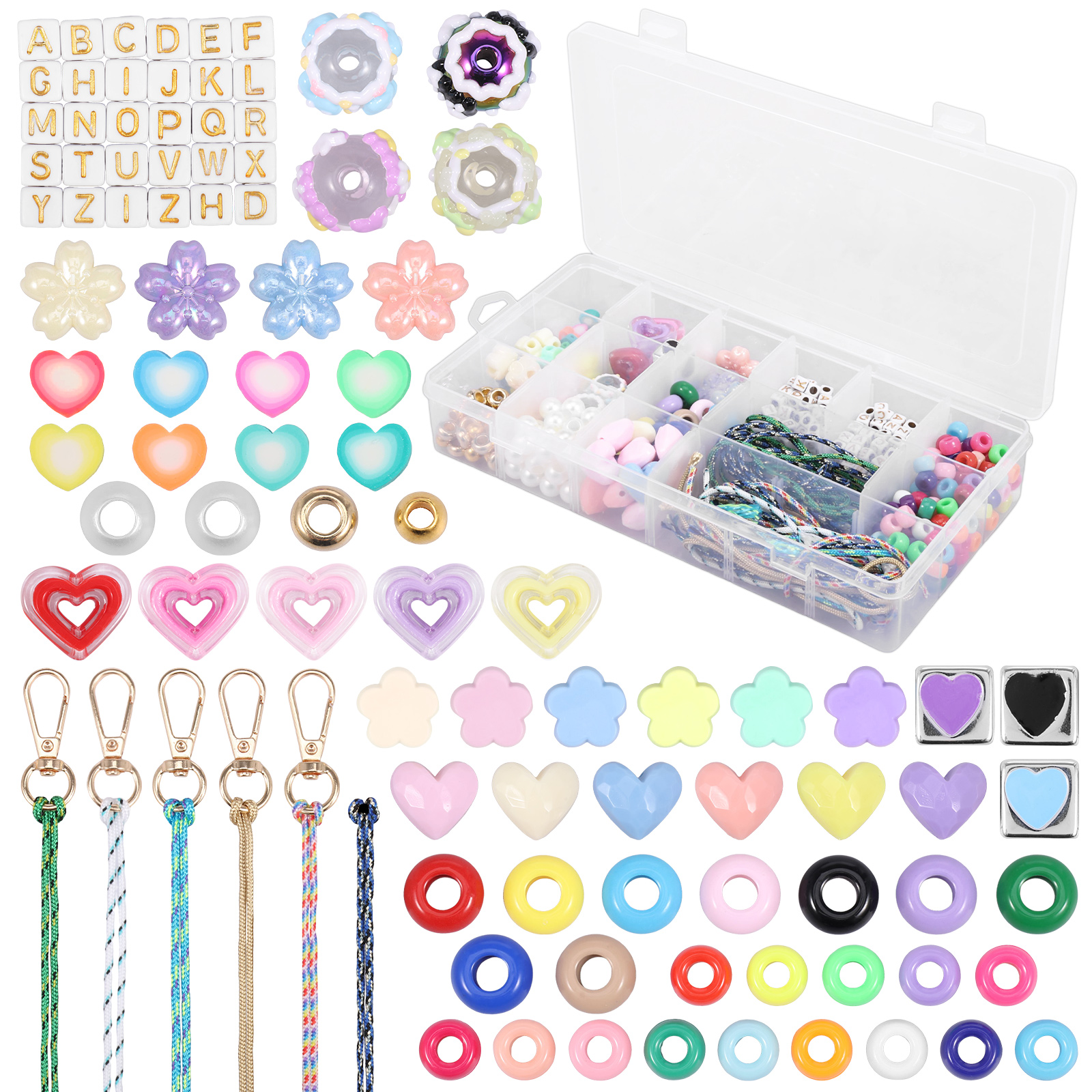 421PCS Beaded Keychain Making  – Jewelry Making Tutorial recenzja i cena