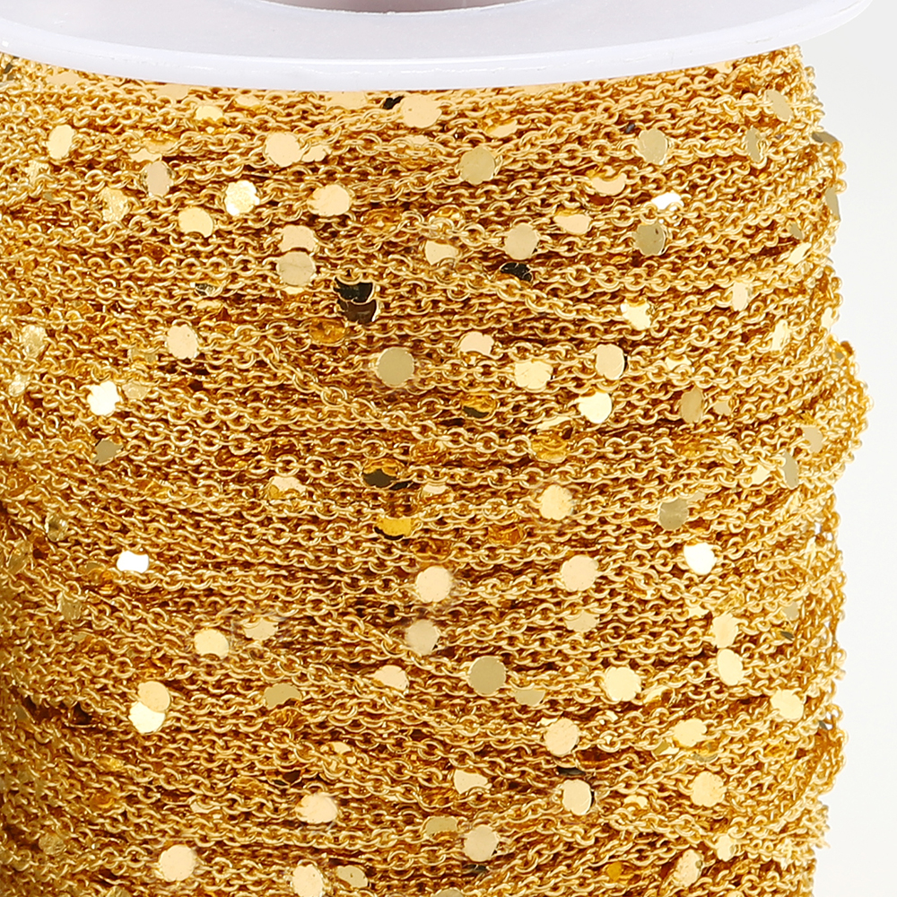 10Meters/Roll Sequins Chain Go – Chain Roll Cable recenzja i cena