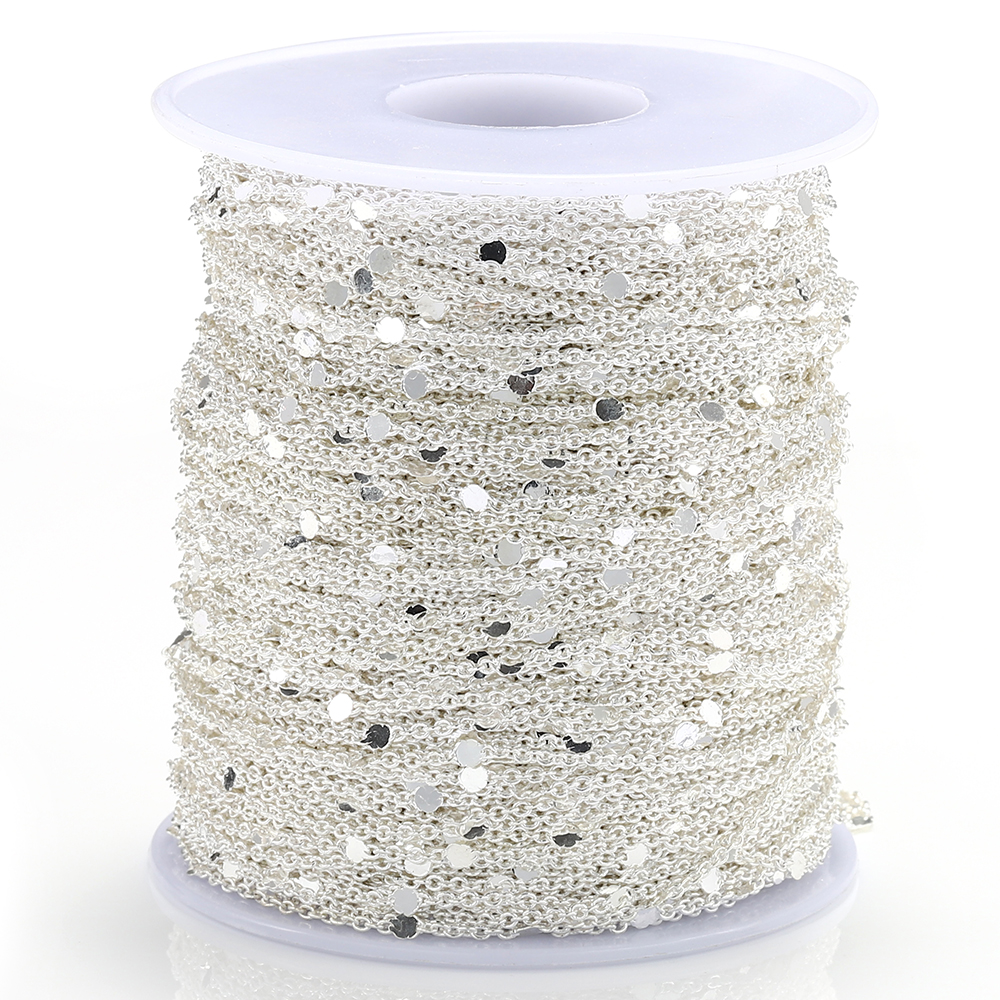 10Meters/Roll Sequins Chain Go – Chain Roll Cable recenzja i cena