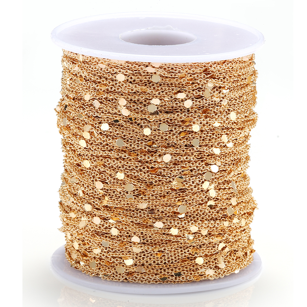10Meters/Roll Sequins Chain Go – Chain Roll Cable recenzja i cena