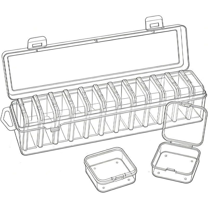 Bead Organizer Box, 1Large Box – Jewelry Making Organizer recenzja i cena