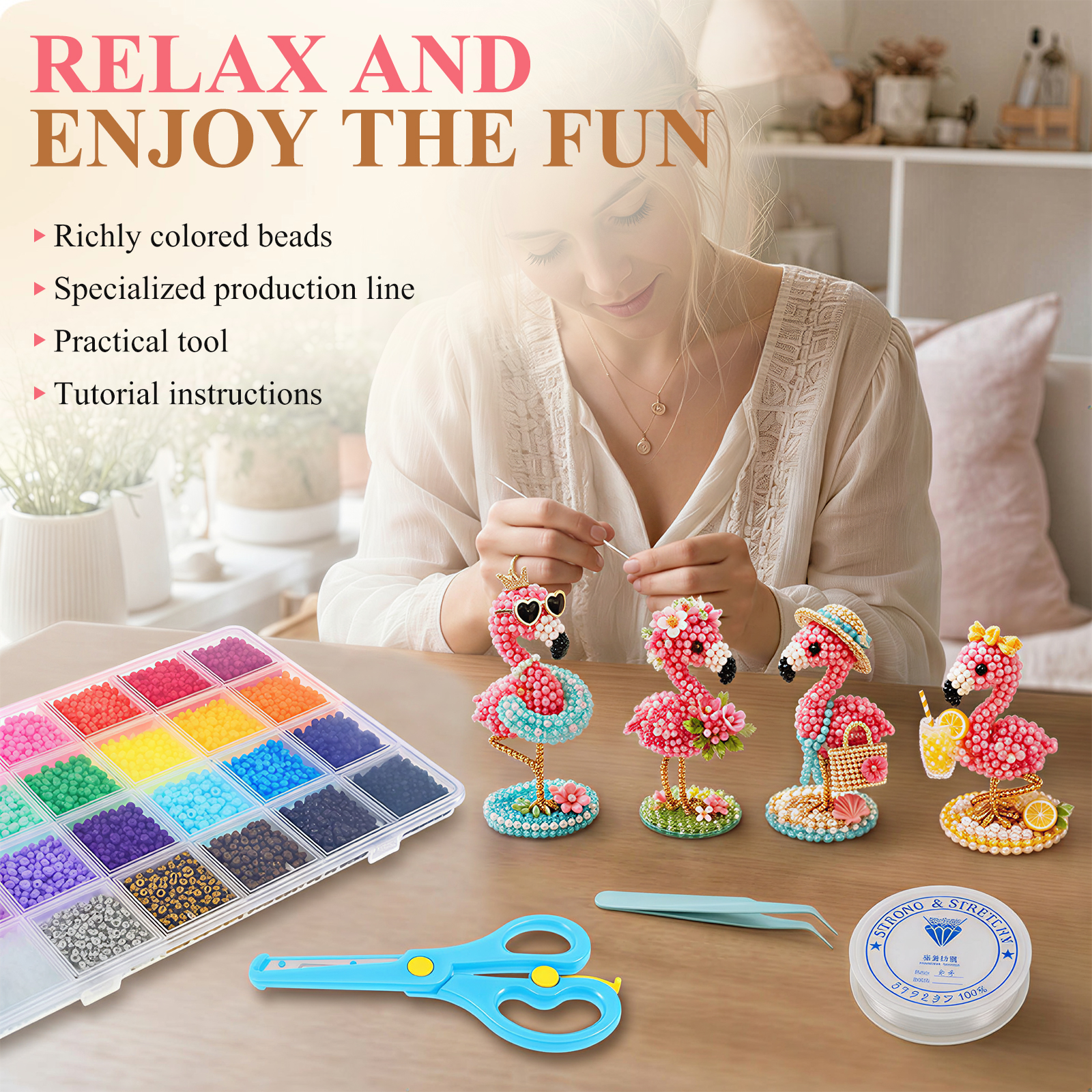 3D Animal Beaded Craft Kit Col – Jewelry Making For Beginners recenzja i cena