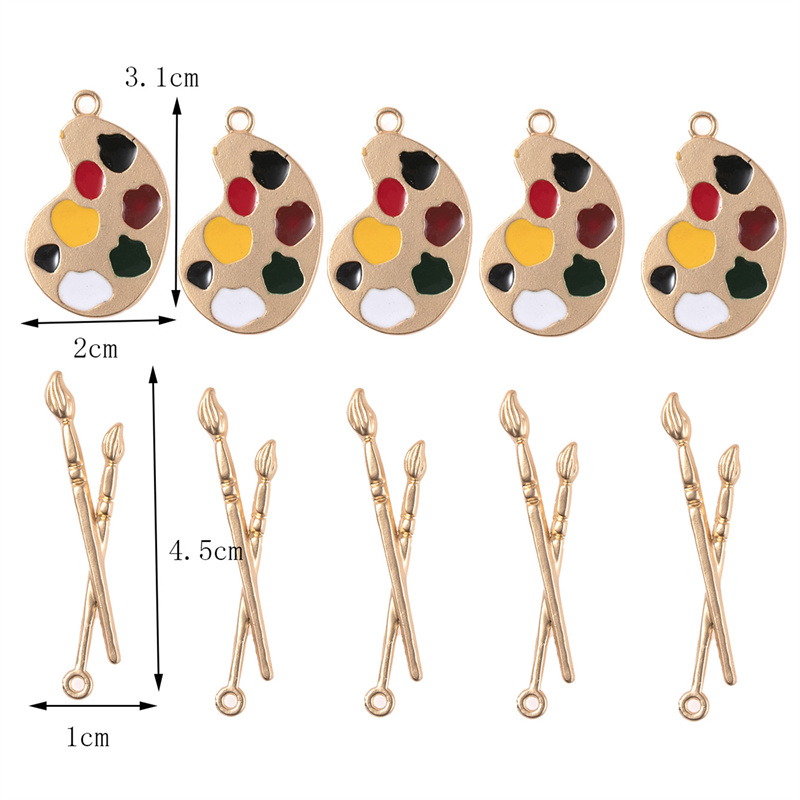Trendy 10Pcs/PACK Fun Colorful – Jewelry Making Drawing recenzja i cena