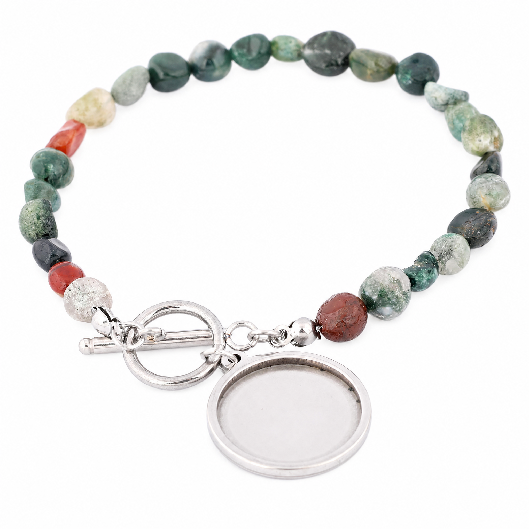 2pcs Natural Stone Beaded Brac – Jewelry Making With Stones recenzja i cena