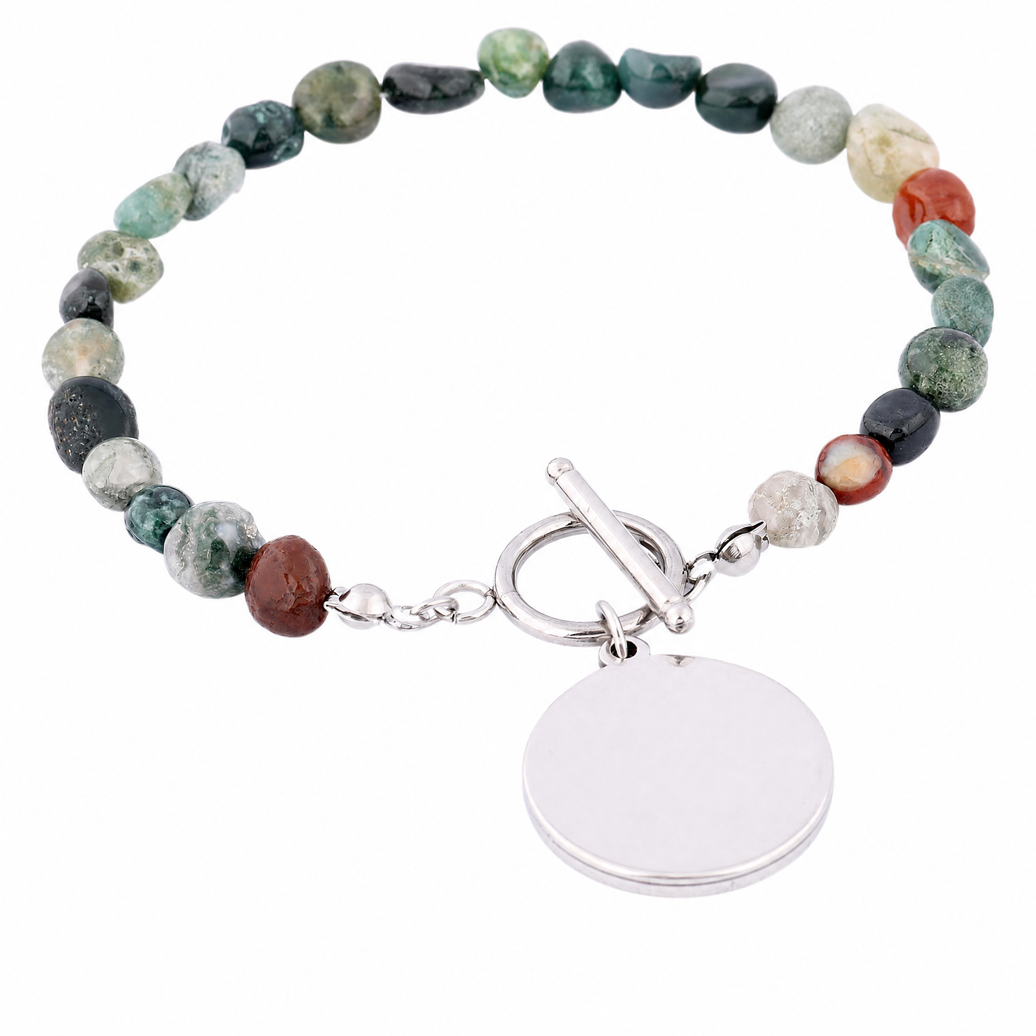 2pcs Natural Stone Beaded Brac – Jewelry Making With Stones recenzja i cena