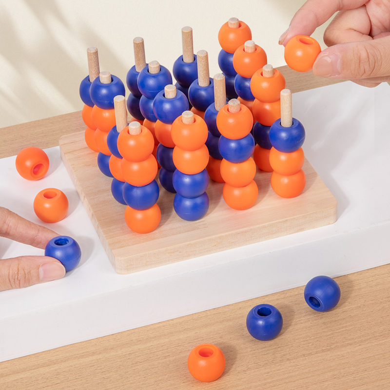 Wooden Toy Gobang 3D Connect F – Jewelry Making Board recenzja i cena