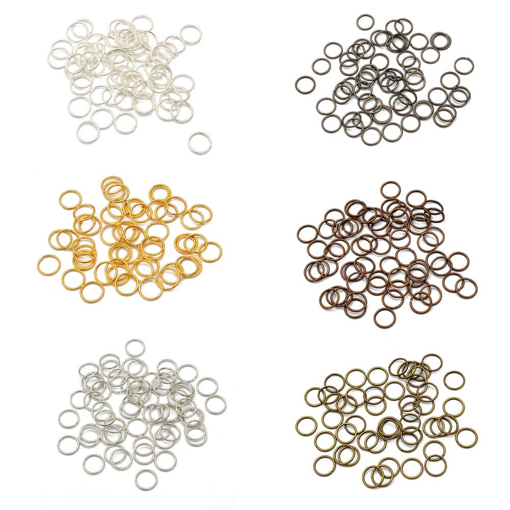50-500Pcs 3-18mm Loop Key Spli – Jump Ring Assorted recenzja i cena