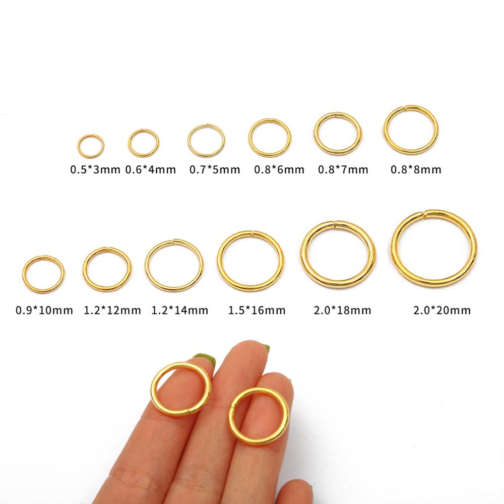 50-500Pcs 3-18mm Loop Key Spli – Jump Ring Assorted recenzja i cena