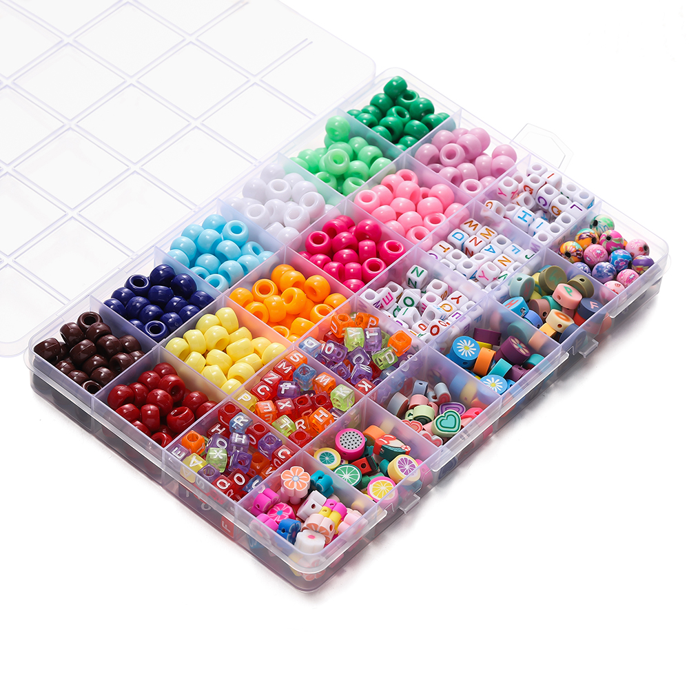 680pcs/Box Colorful Acrylic Po – Jewelry Making Tutorial recenzja i cena
