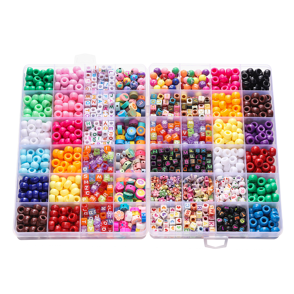680pcs/Box Colorful Acrylic Po – Jewelry Making Tutorial recenzja i cena