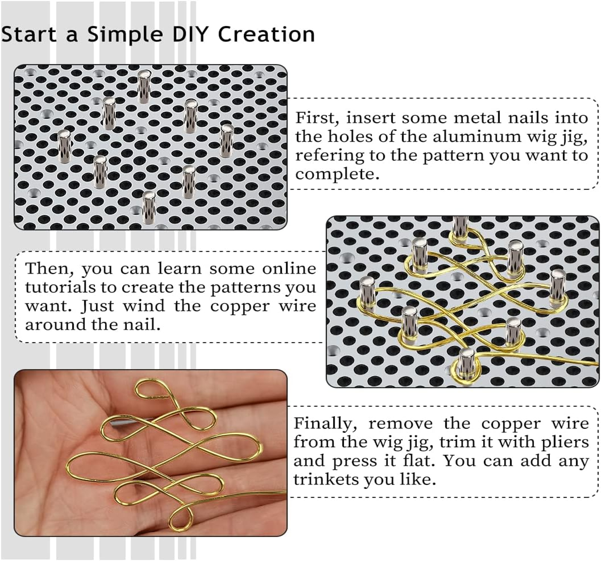 XUQIAN Wire Jig Wire Deluxe Ji – Wire Jewelry Making Jig recenzja i cena
