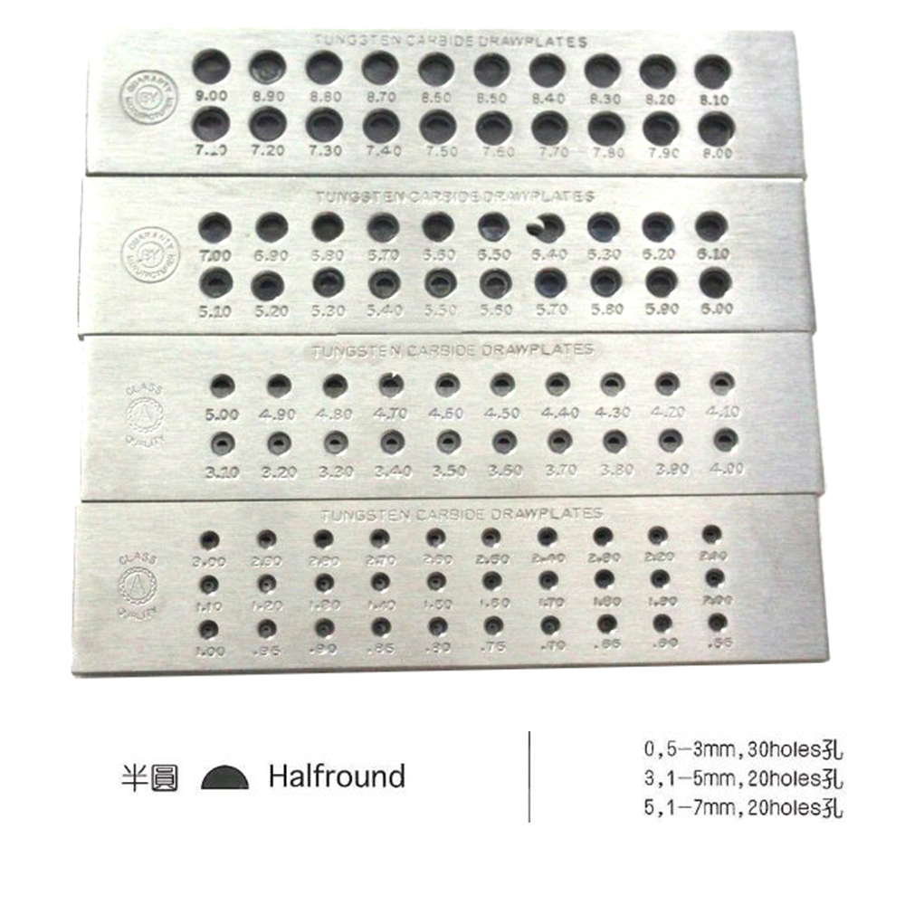 Half Round Tungsten Carbide Dr – Jewelry Making Drawing recenzja i cena