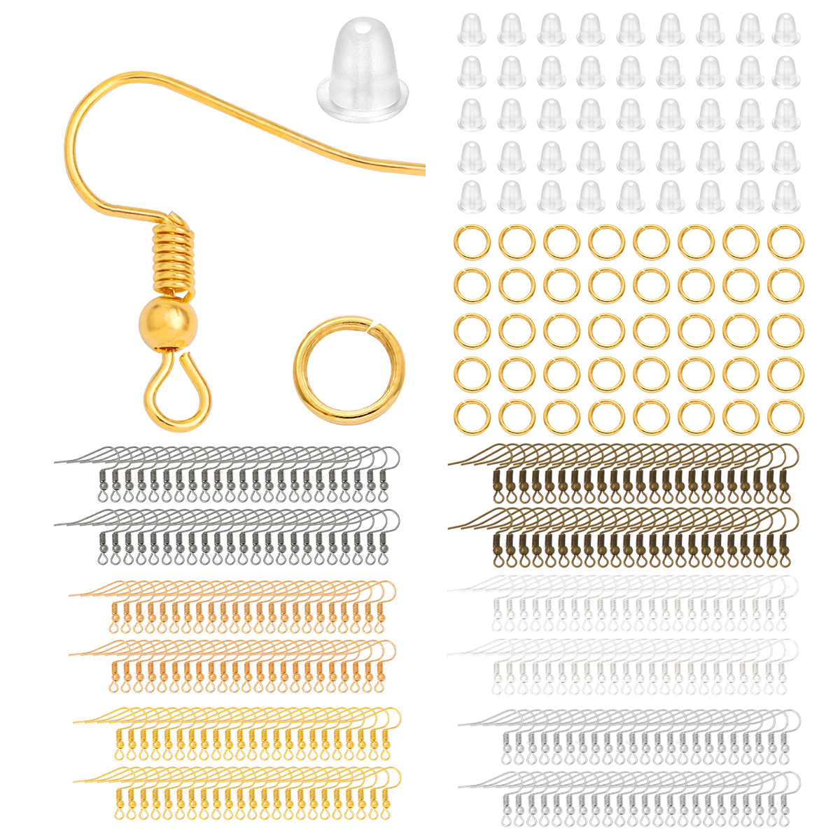 100-300pcs/Lot Hypoallergenic  – Jump Ring Assorted recenzja i cena