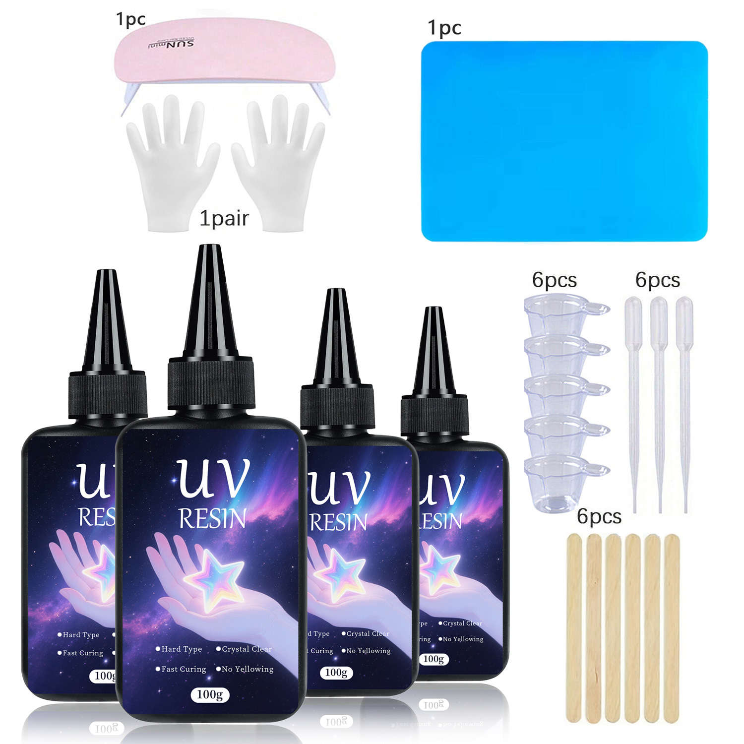 UV Resin kit with Casting Tool – Jewelry Making For Beginners recenzja i cena