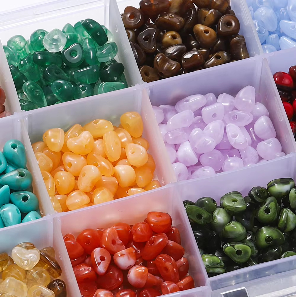 About 525pcs/Box Imitation Nat – Jewelry Making Organizer recenzja i cena