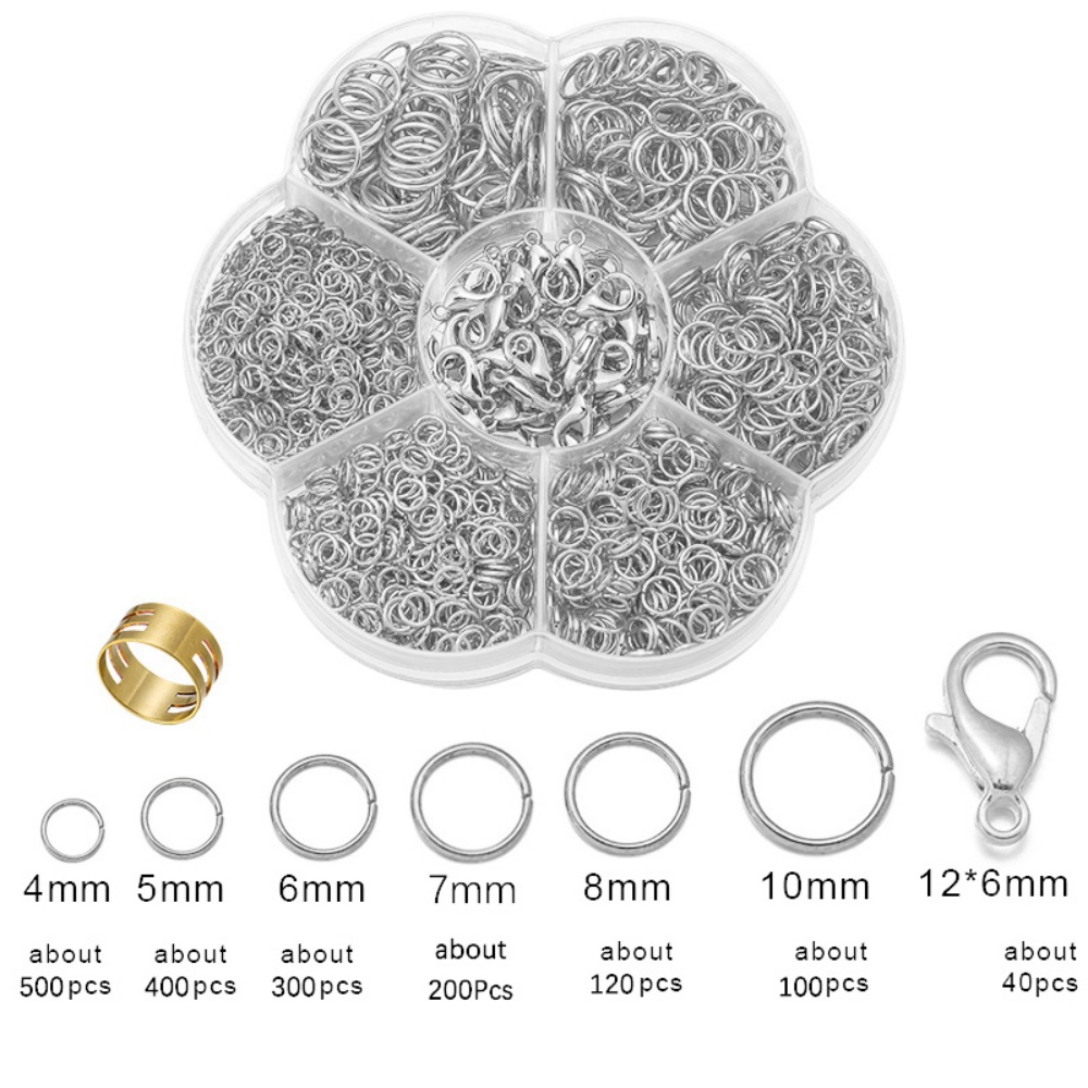 1 Box Jump Rings DIY Jewelry F – Jewelry Making For Beginners recenzja i cena