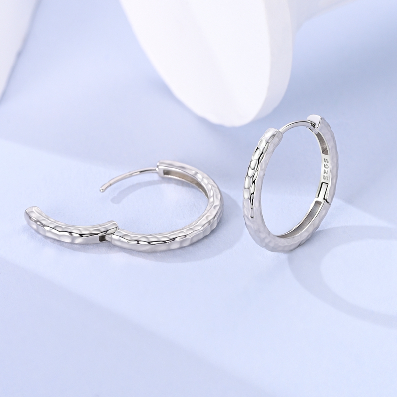925 Sterling Silver Earrings W – Jewelry Making Hammer recenzja i cena