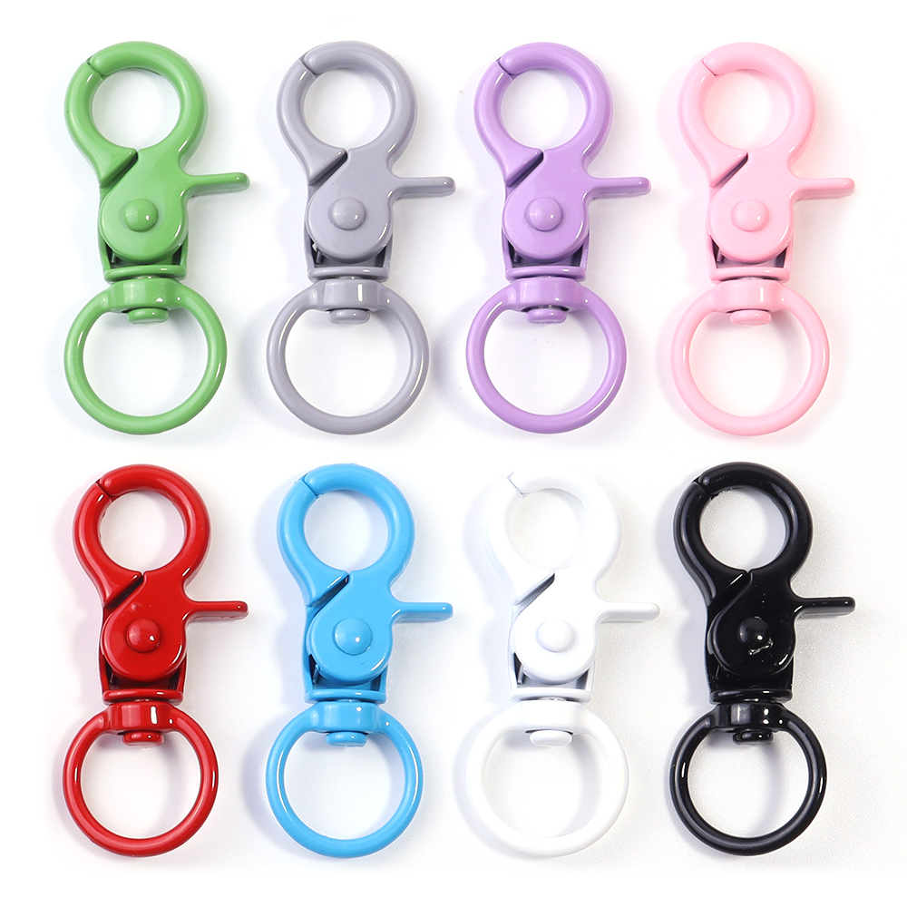 5Pcs/Lot Colorful Swivel Lobst – Jewelry Making Metal Supplies recenzja i cena