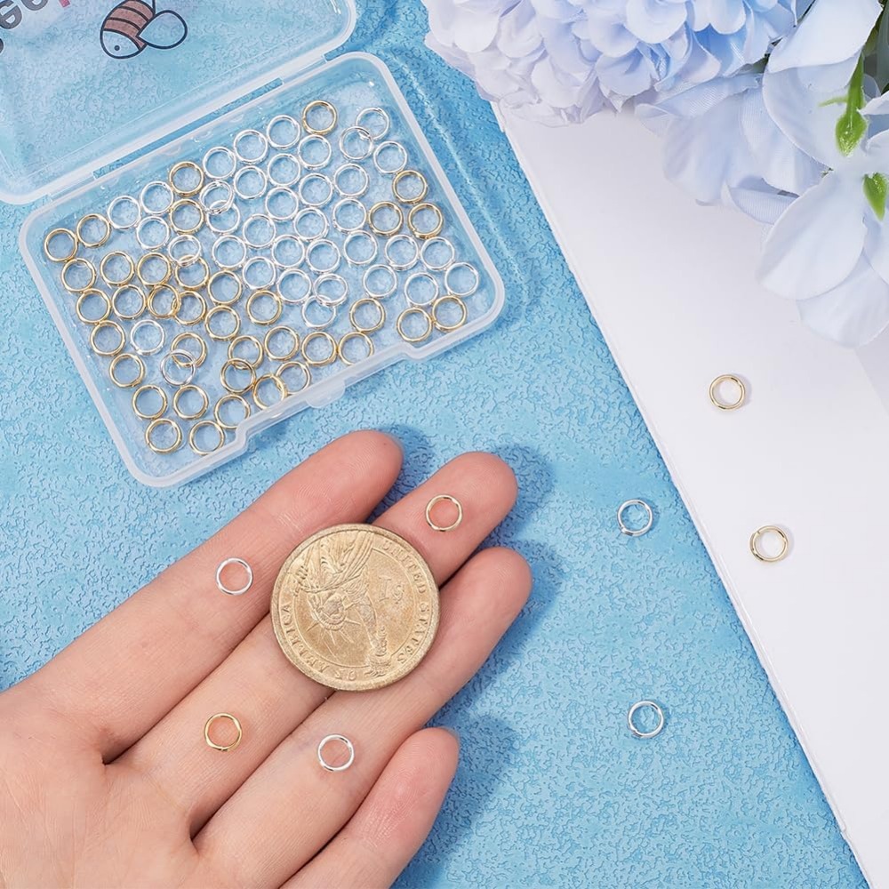 1 Box 80Pcs Split Jump Ring 24 – Jewelry Making Jump Rings recenzja i cena
