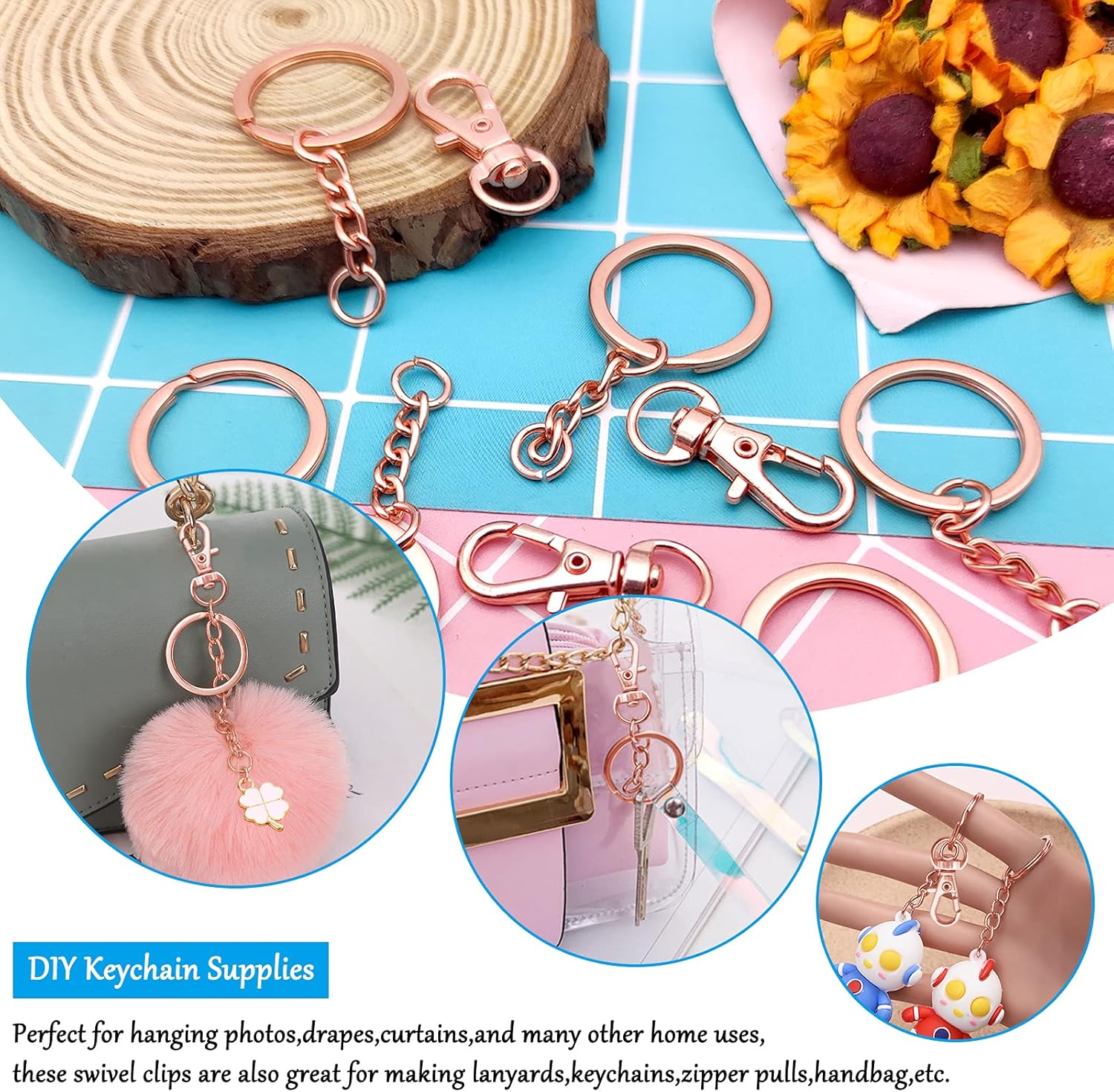 15/30 Set Swivel Lobster Clasp – Jewelry Making Jump Rings recenzja i cena