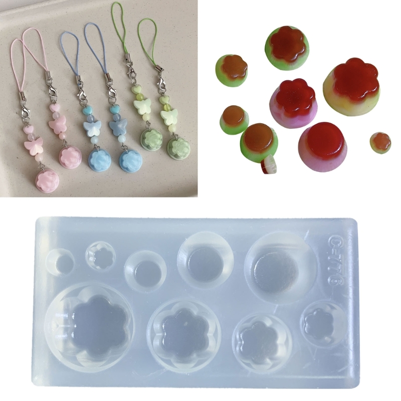 Cute Pudding Shape Silicone Mo – Jewelry Making Tutorial recenzja i cena