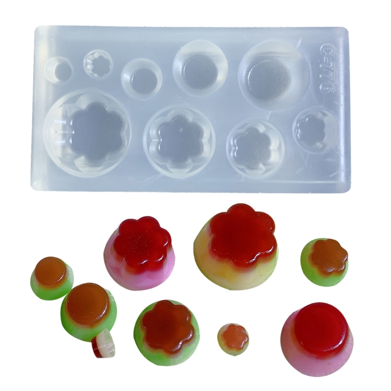 Cute Pudding Shape Silicone Mo – Jewelry Making Tutorial recenzja i cena