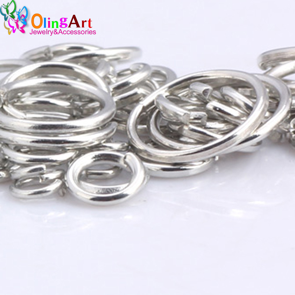 OlingArt Rhodium Plating Jump  – Jump Ring Assorted recenzja i cena