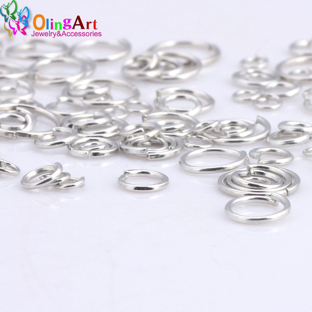 OlingArt Rhodium Plating Jump  – Jump Ring Assorted recenzja i cena