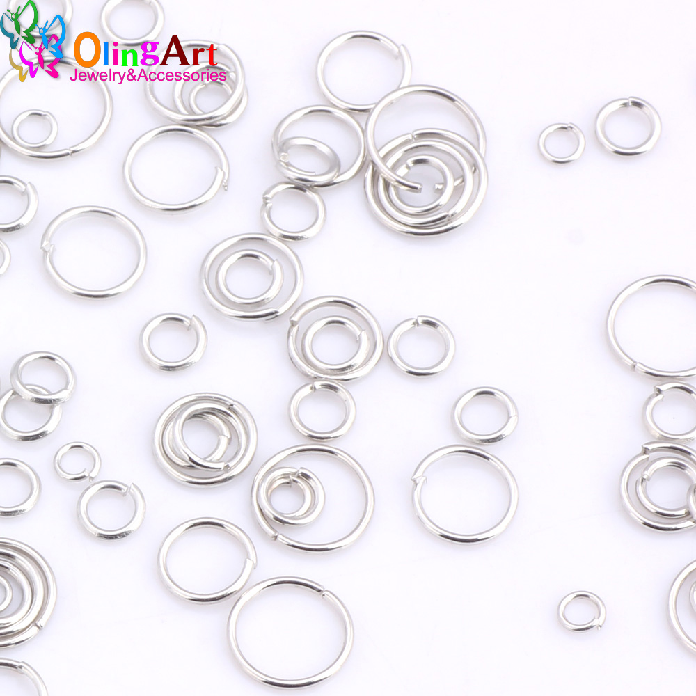 OlingArt Rhodium Plating Jump  – Jump Ring Assorted recenzja i cena