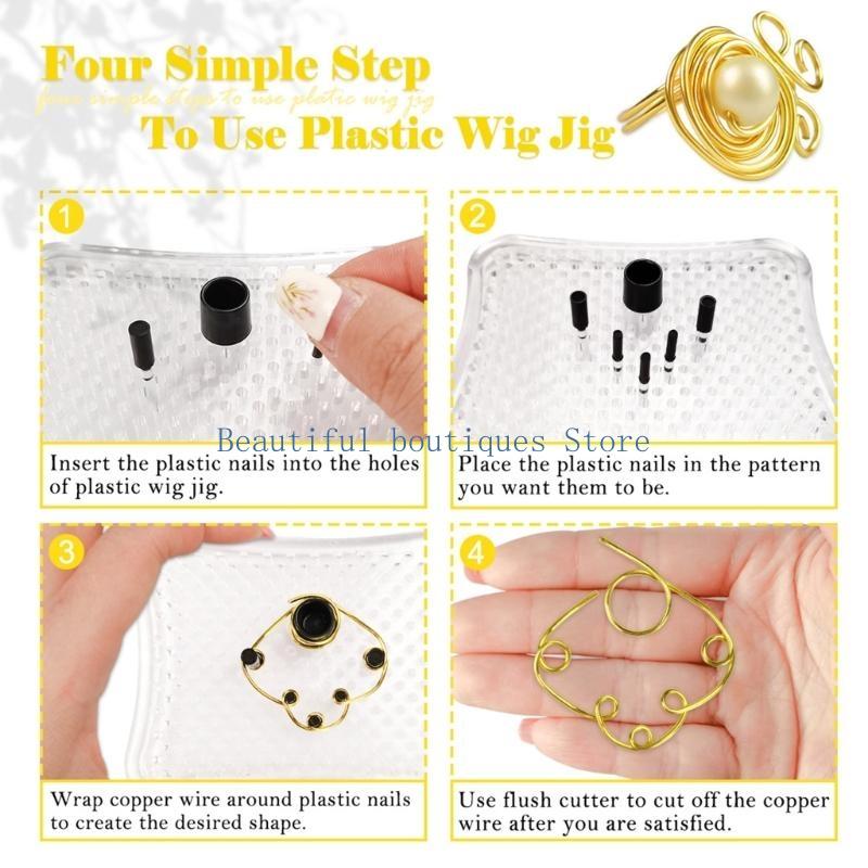 U4LF Wire Beading Jig Wire Sha – Wire Jewelry Making Jig recenzja i cena