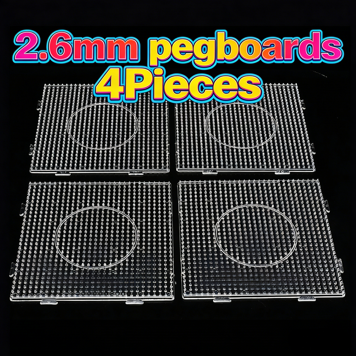 4Pcs 2.6mm Hama Beads Square L – Jewelry Making Board recenzja i cena