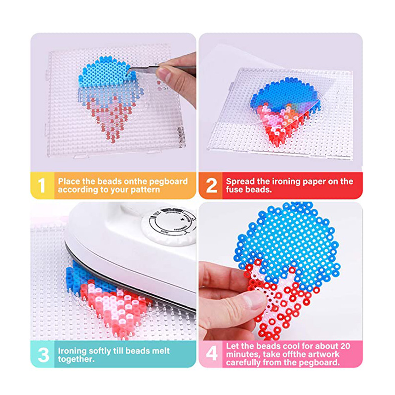 4Pcs 2.6mm Hama Beads Square L – Jewelry Making Board recenzja i cena