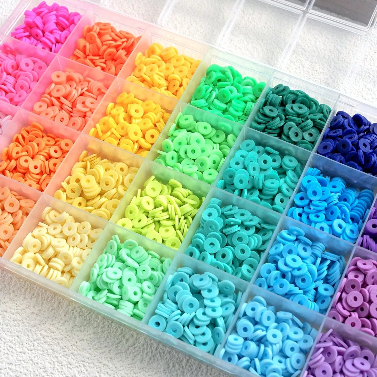 A Set Clay Beads For Bracelet  – Jewelry Making Tutorial recenzja i cena