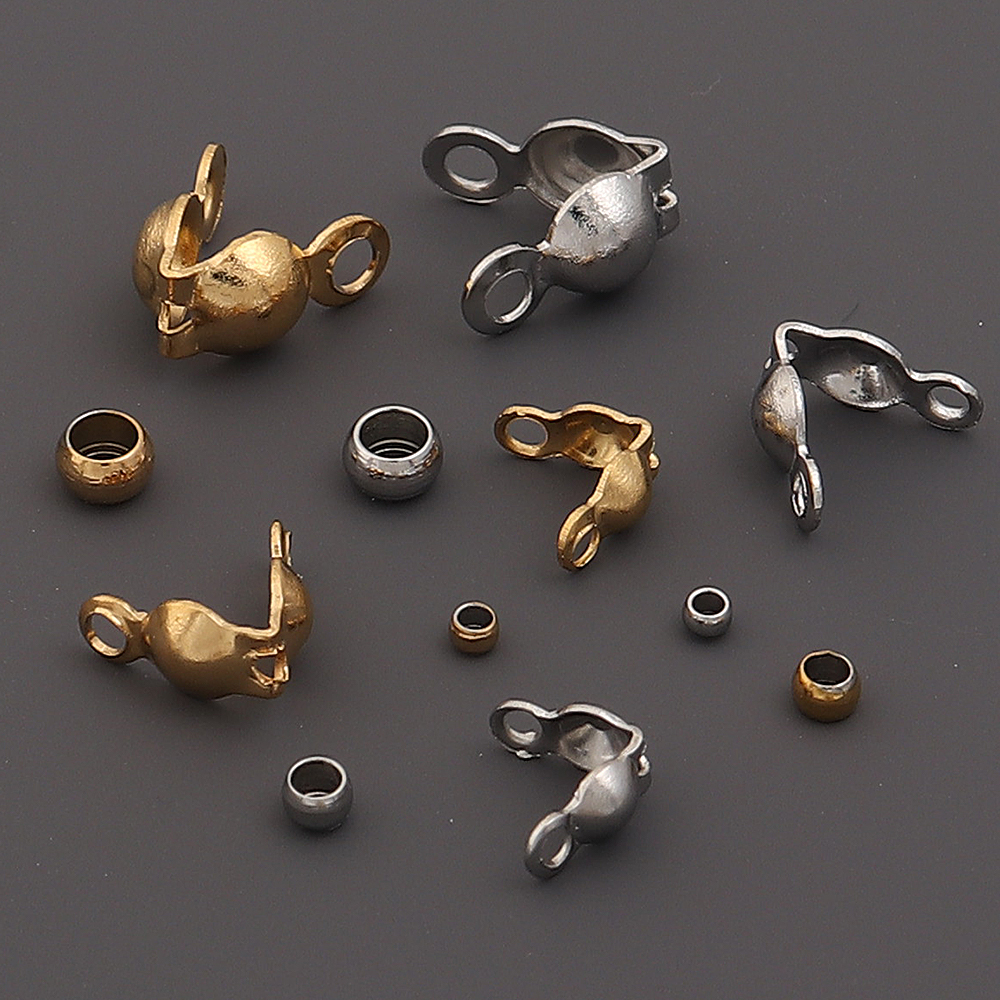 40-200pcs Stainless Steel Conn – Jewelry Making Metal Supplies recenzja i cena