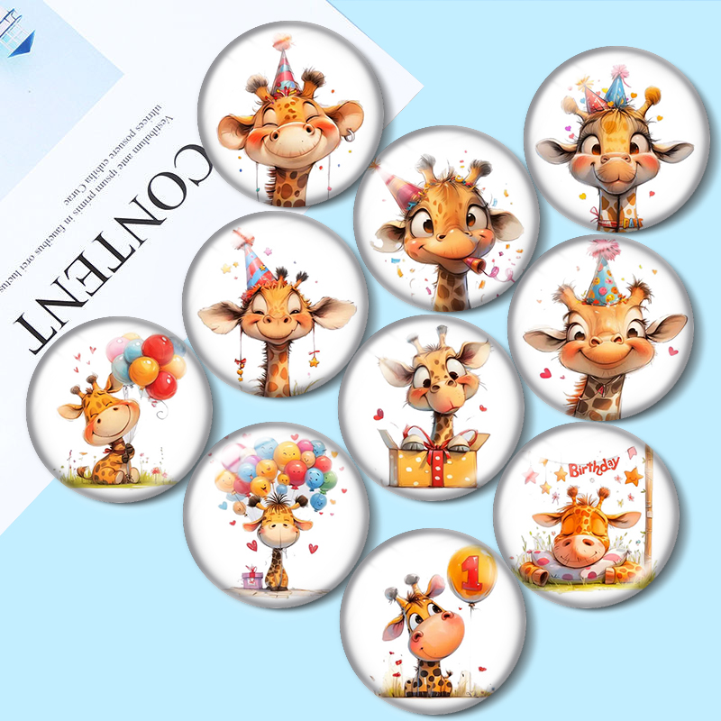 Quirky giraffe clipart Coloure – Jewelry Making Drawing recenzja i cena