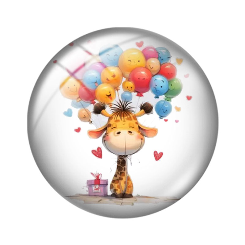 Quirky giraffe clipart Coloure – Jewelry Making Drawing recenzja i cena