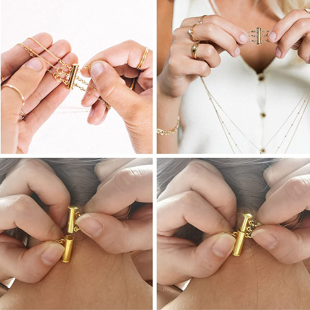 2pcs Multi Strand Necklace Lay – Jewelry Making Kit For Adults recenzja i cena