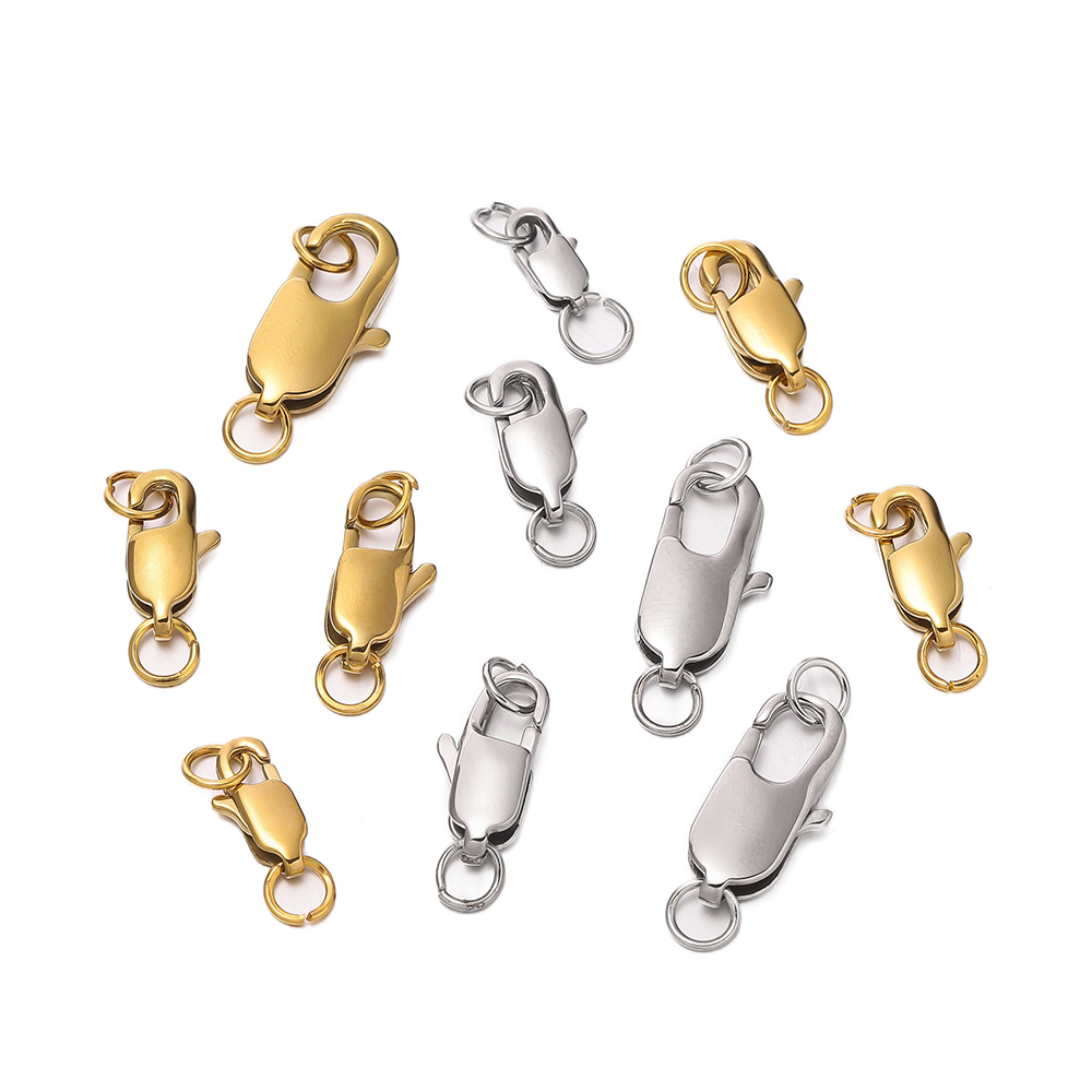 5pcs Gold/Steel Color Stainles – Jewelry Making Jump Rings recenzja i cena