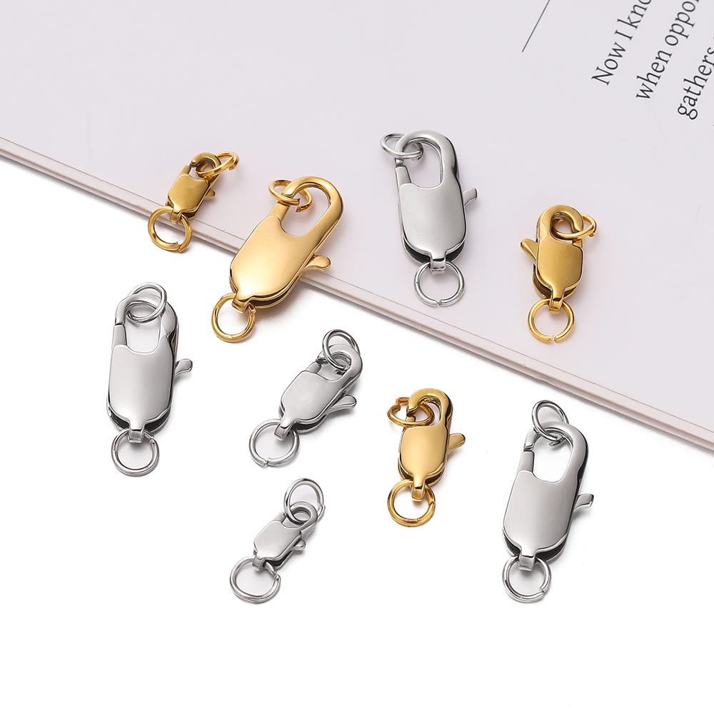 5pcs Gold/Steel Color Stainles – Jewelry Making Jump Rings recenzja i cena