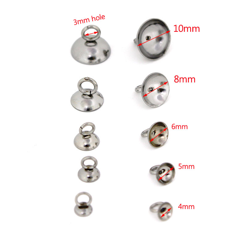 20Pcs 4/5/6/8/10mm Stainless S – Jewelry Making Metal Supplies recenzja i cena