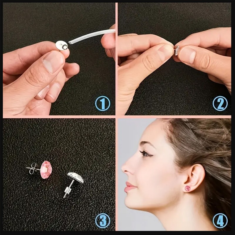 1 Set Box Ear Hook Single Loop – Jewelry Making Organizer recenzja i cena